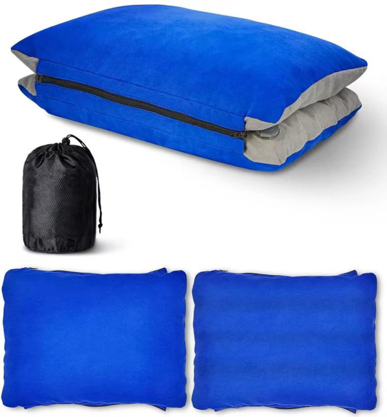 Inflatable Camping Pillow with Memory Foam - photo 2