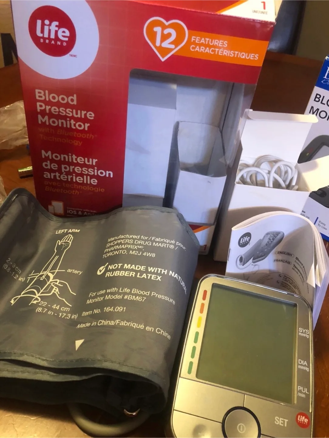 Life Brand Blood Pressure Monitor-12 Features with Bluetooth image indicator(3)