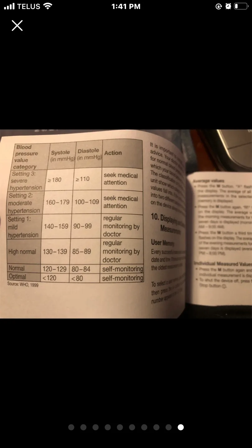 Life Brand Blood Pressure Monitor-12 Features with Bluetooth image indicator(10)