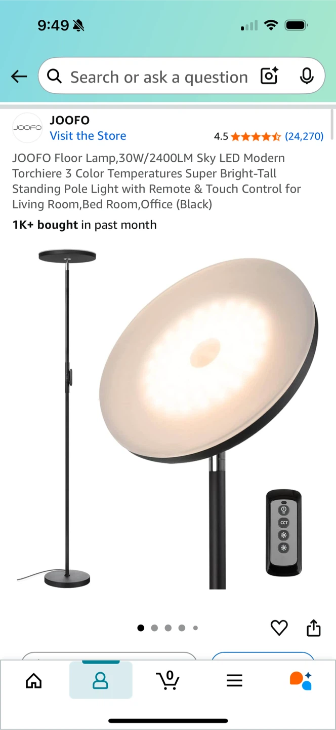 LED floor lamp