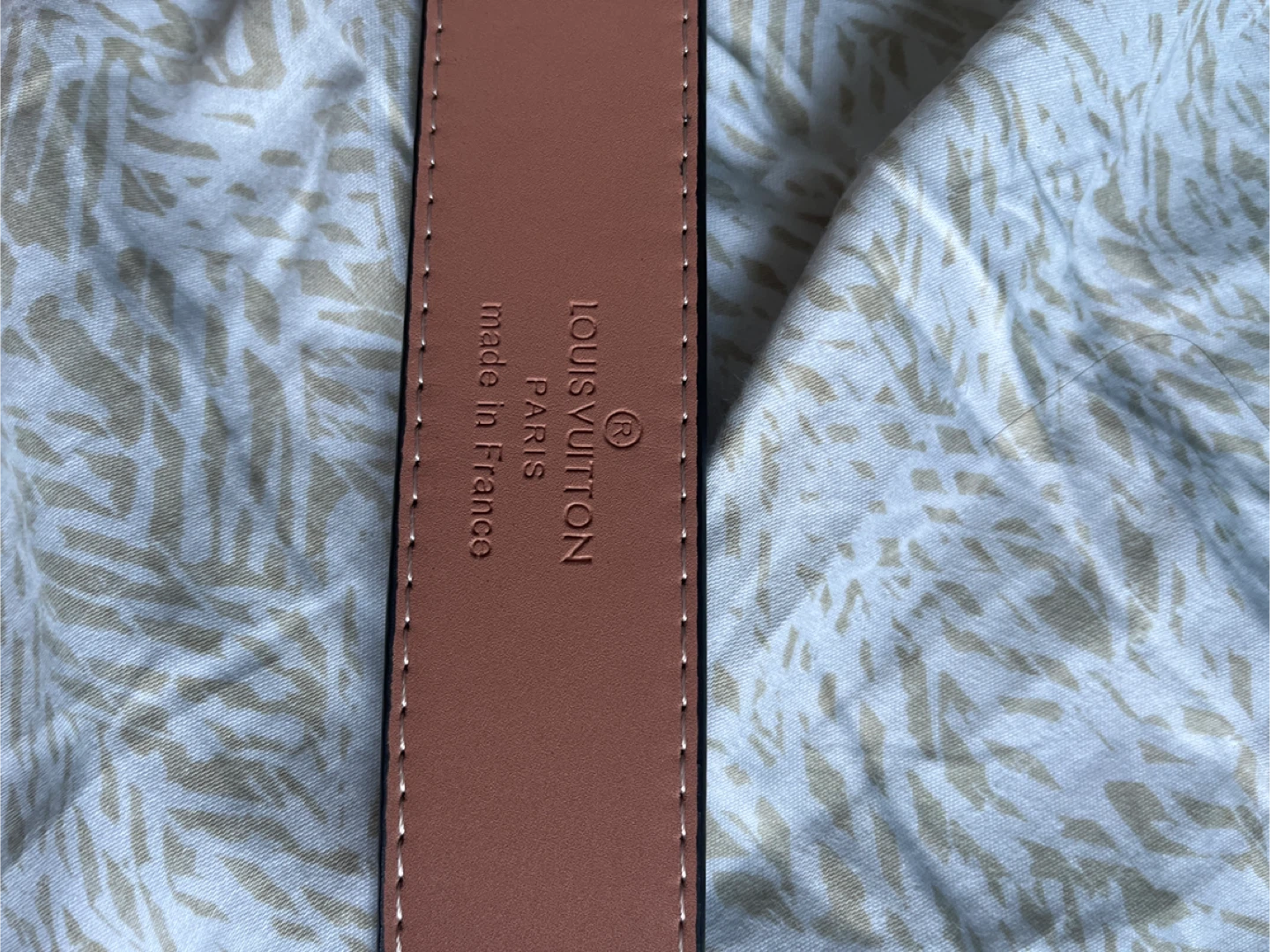 Louis Vuitton Damier Graphite Belt Size 40/100 - photo 2