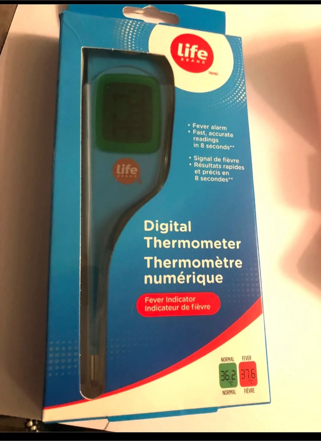 NEW Life Brand Digital Thermometer & Blood Pressure Monitor etc image indicator(6)