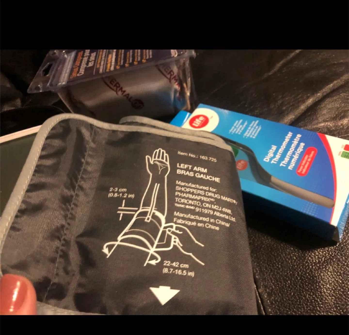 NEW Life Brand Digital Thermometer & Blood Pressure Monitor etc image indicator(5)