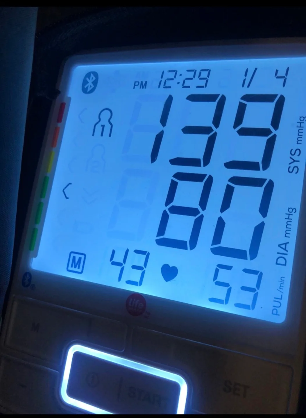 NEW Life Brand Digital Thermometer & Blood Pressure Monitor etc image indicator(3)