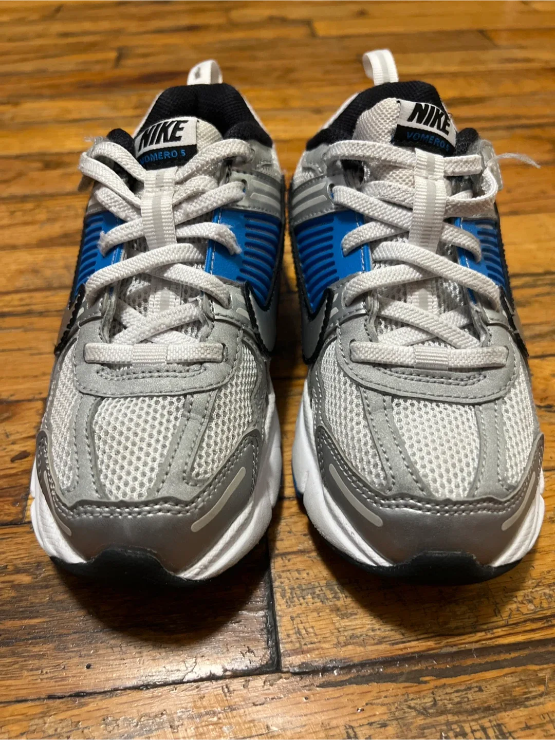 Nike Downshifter 5 Toddler Sneakers - Gray & Blue