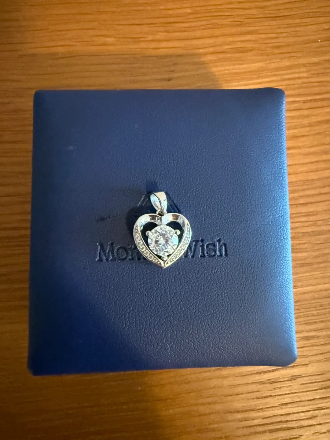 Moment Wish Heart Pendant Necklace