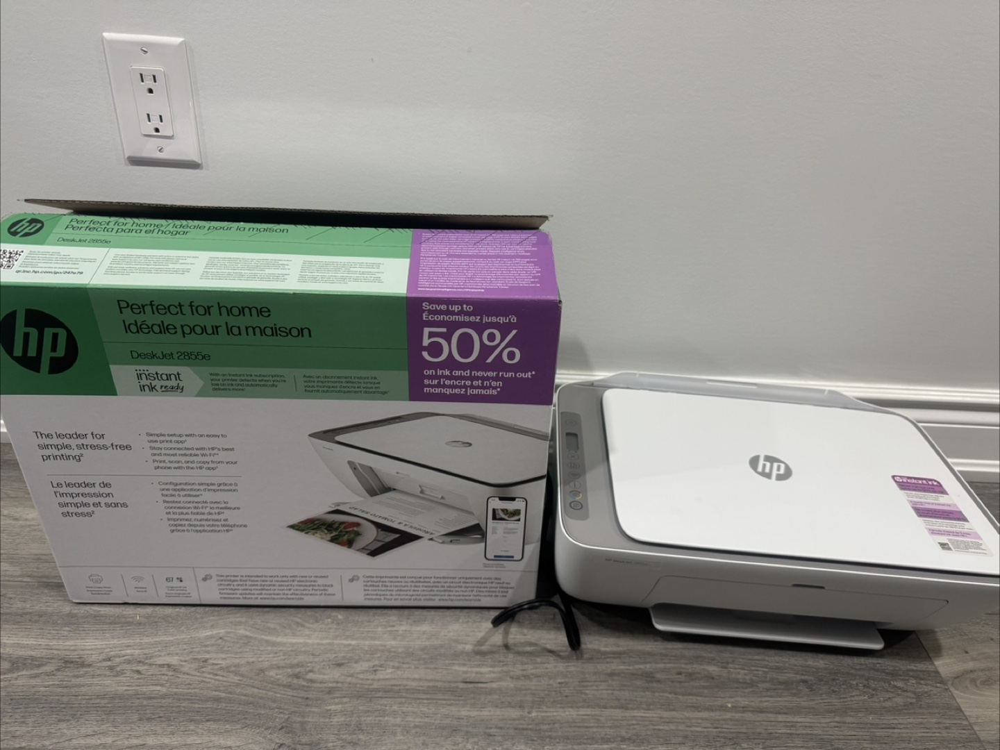HP DeskJet 2855e Printer - Perfect for Home