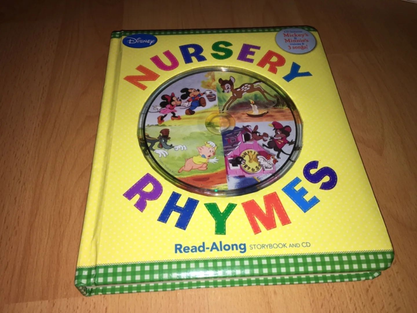 Disney Nursery Rhymes Read-Along Book with CD thumbnail