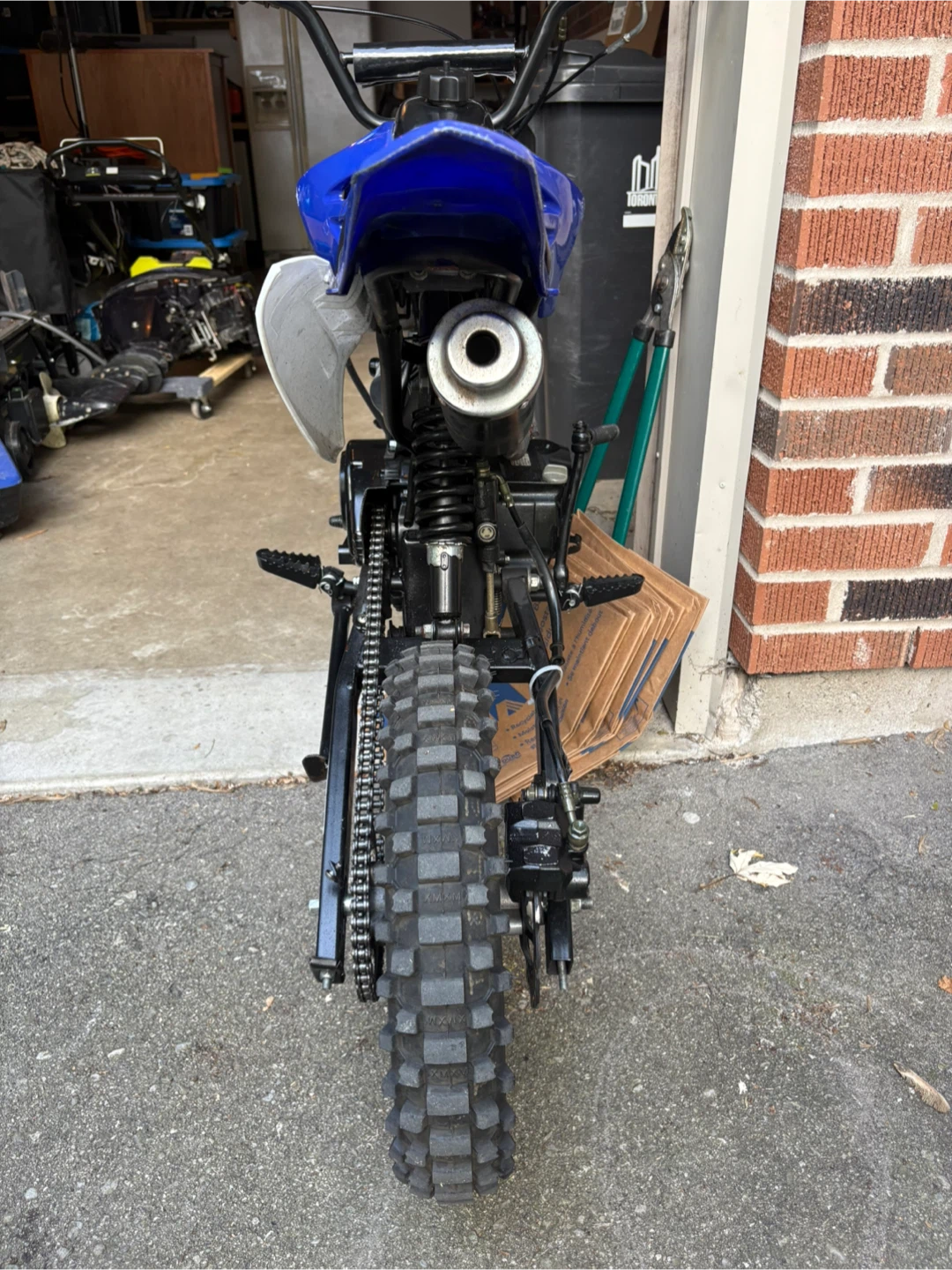 2021 125 CC Dirt Bike - Blue and Black - Manual - photo 4