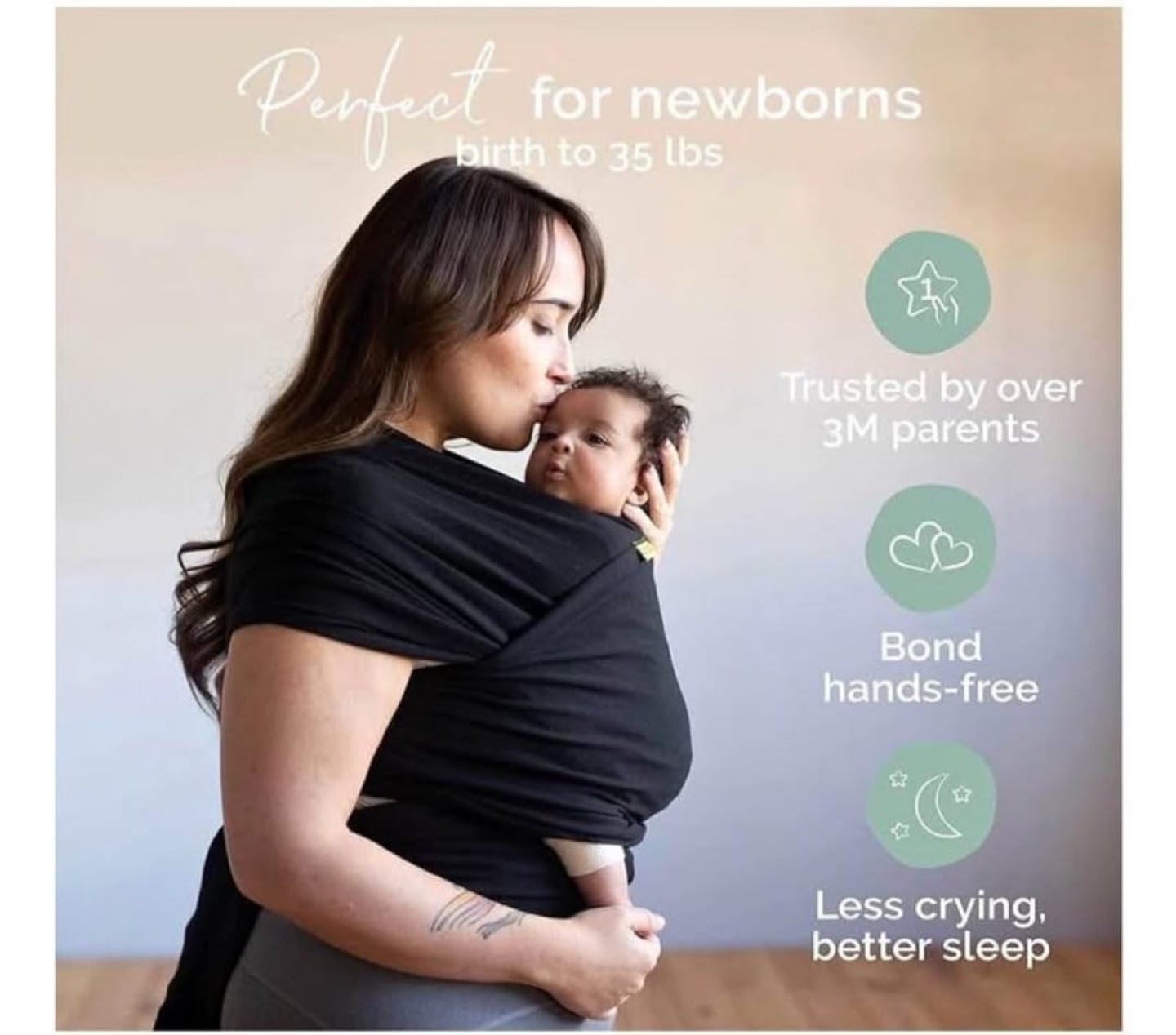 Baby Wrap Carrier - Perfect for Newborns