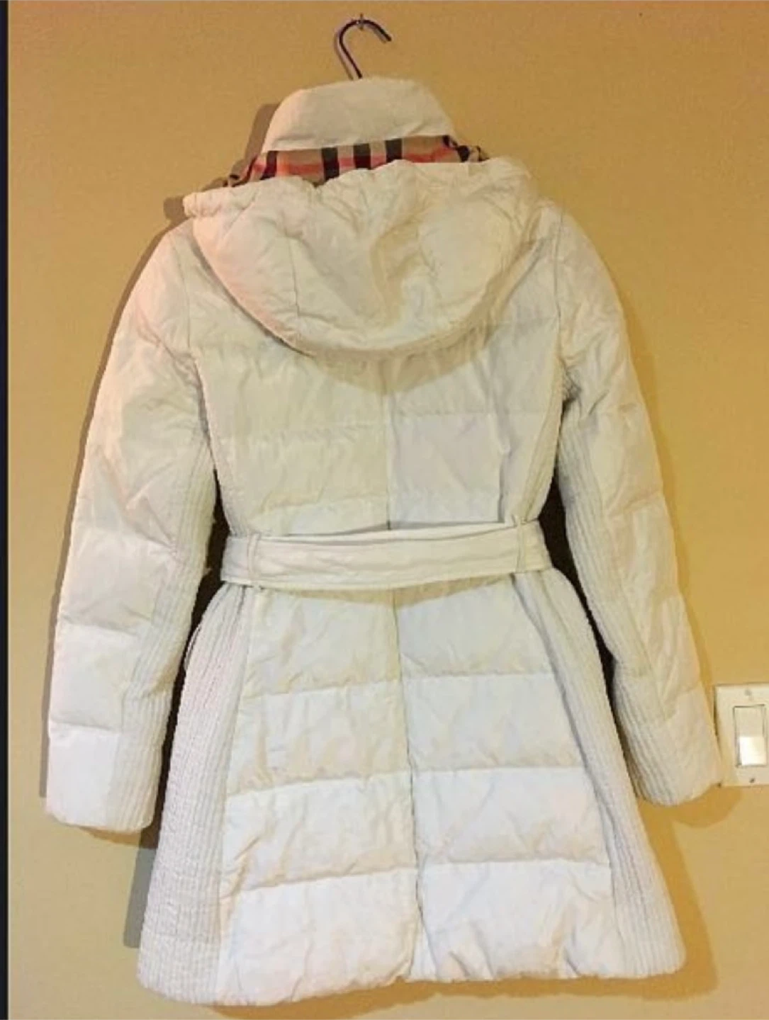 Burberry London White Down Puffer Coat - photo 2