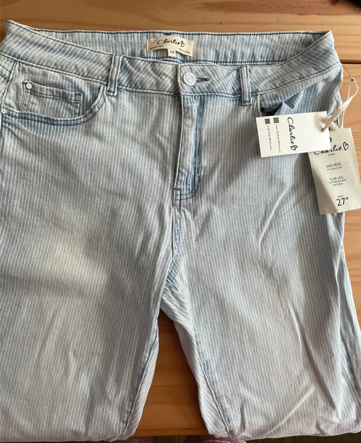 Charlie Stripe jeans image indicator(6)