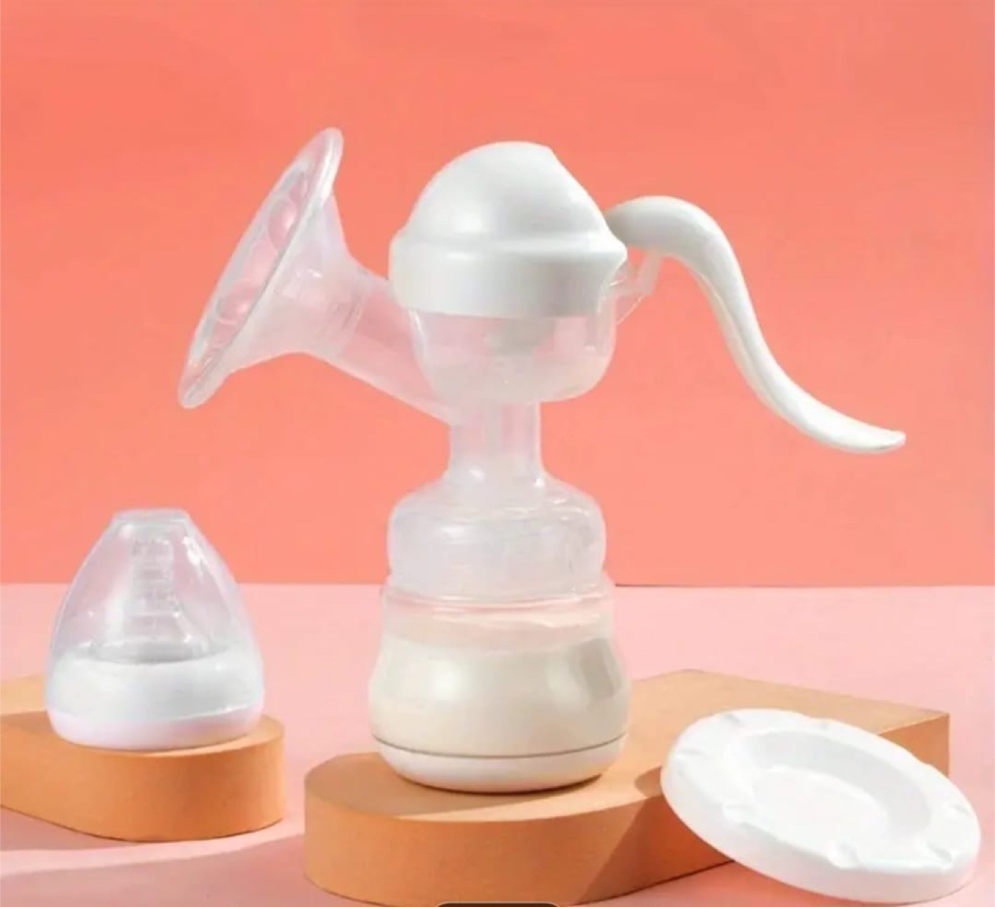 Manual Breast Pump - Single-Handed & Convenient