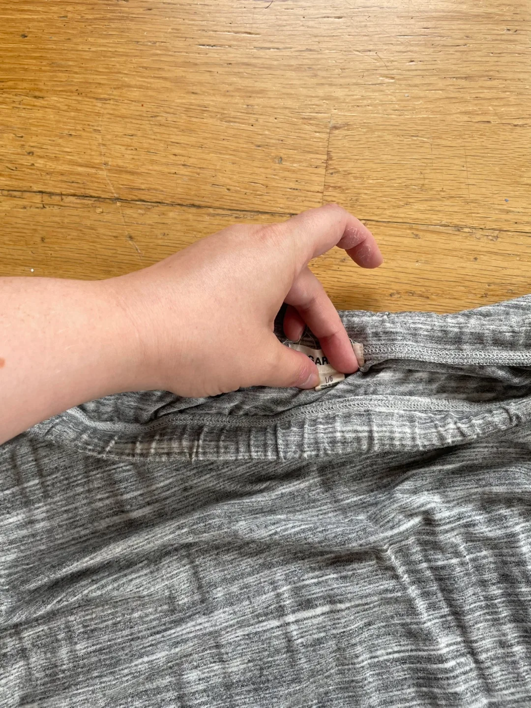 Grey Maxi Skirt (Side Slits) image indicator(6)