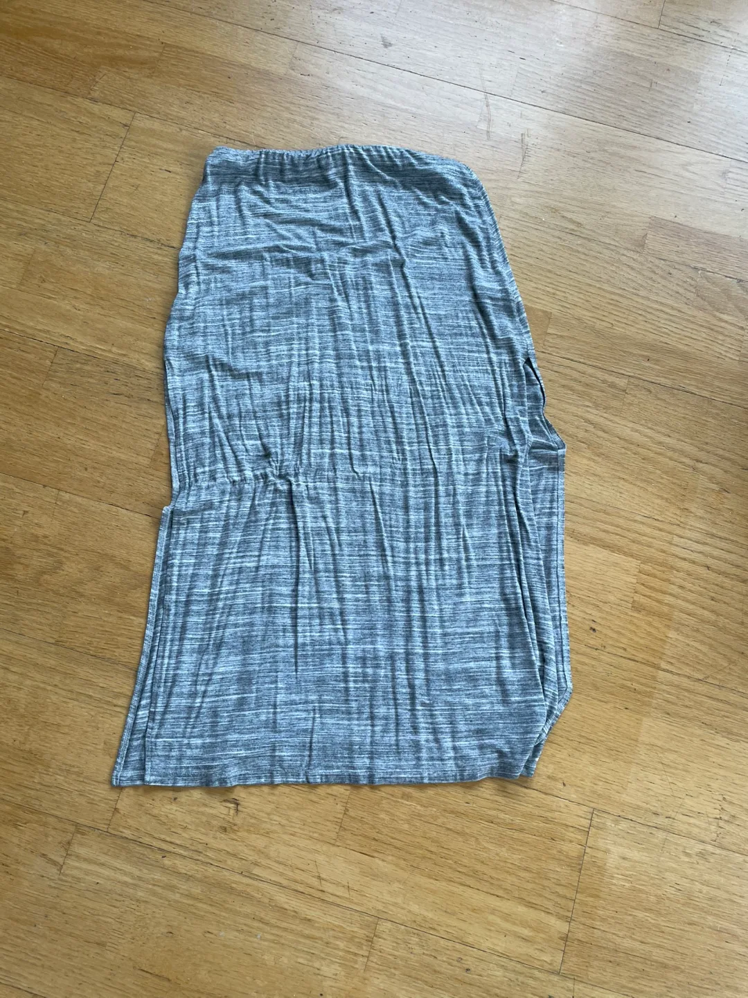 Grey Maxi Skirt (Side Slits) image indicator(2)