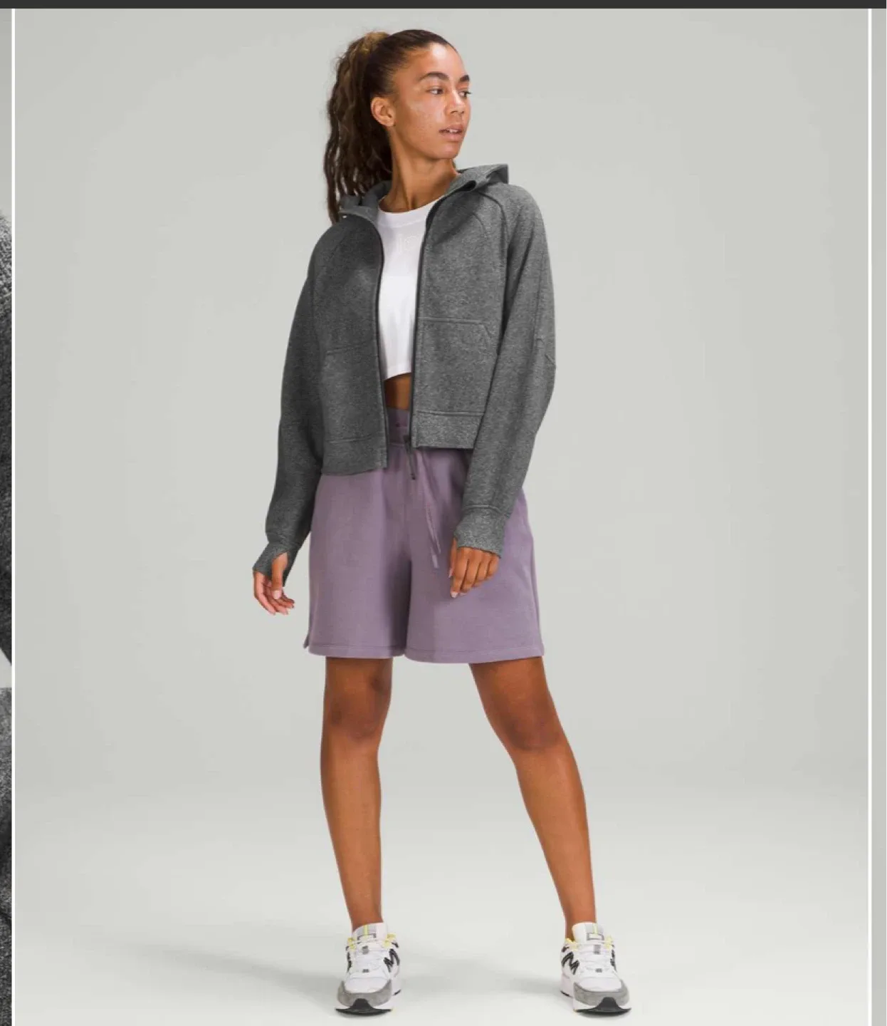 Lululemon Scuba Oversized Full Zip - xs/s image indicator(2)