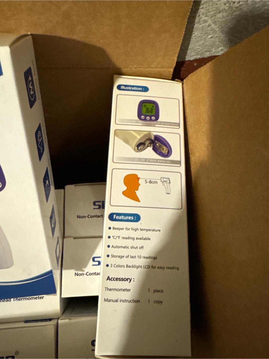 Simzo Forehead Thermometer - photo 3