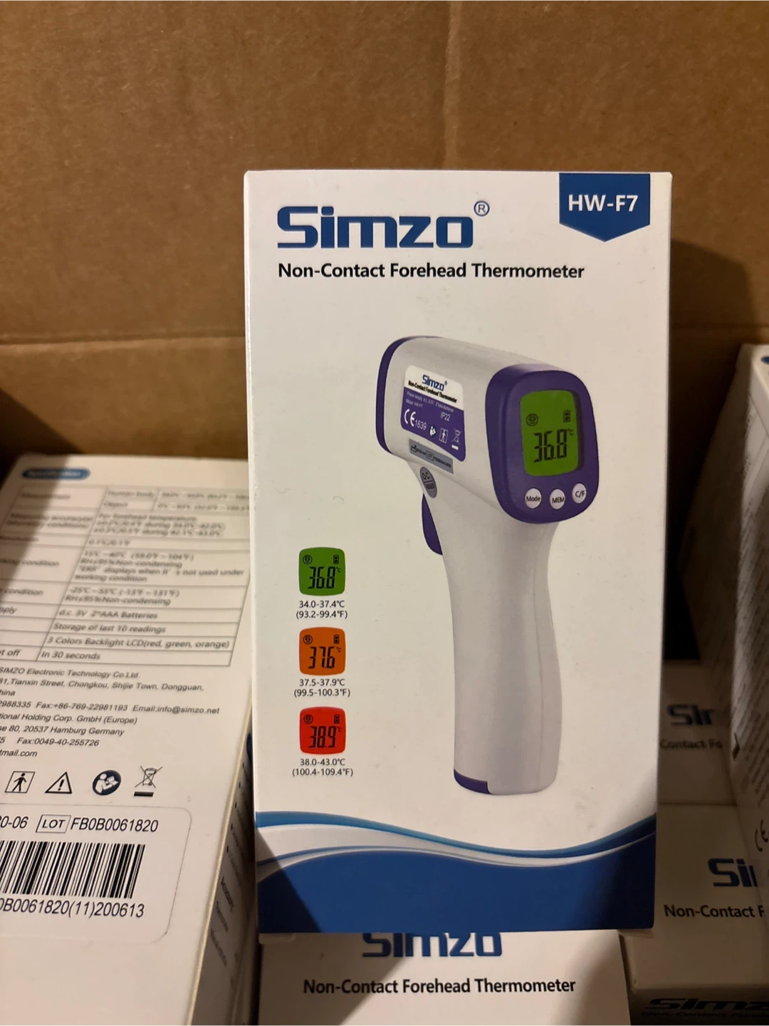 Simzo Forehead Thermometer