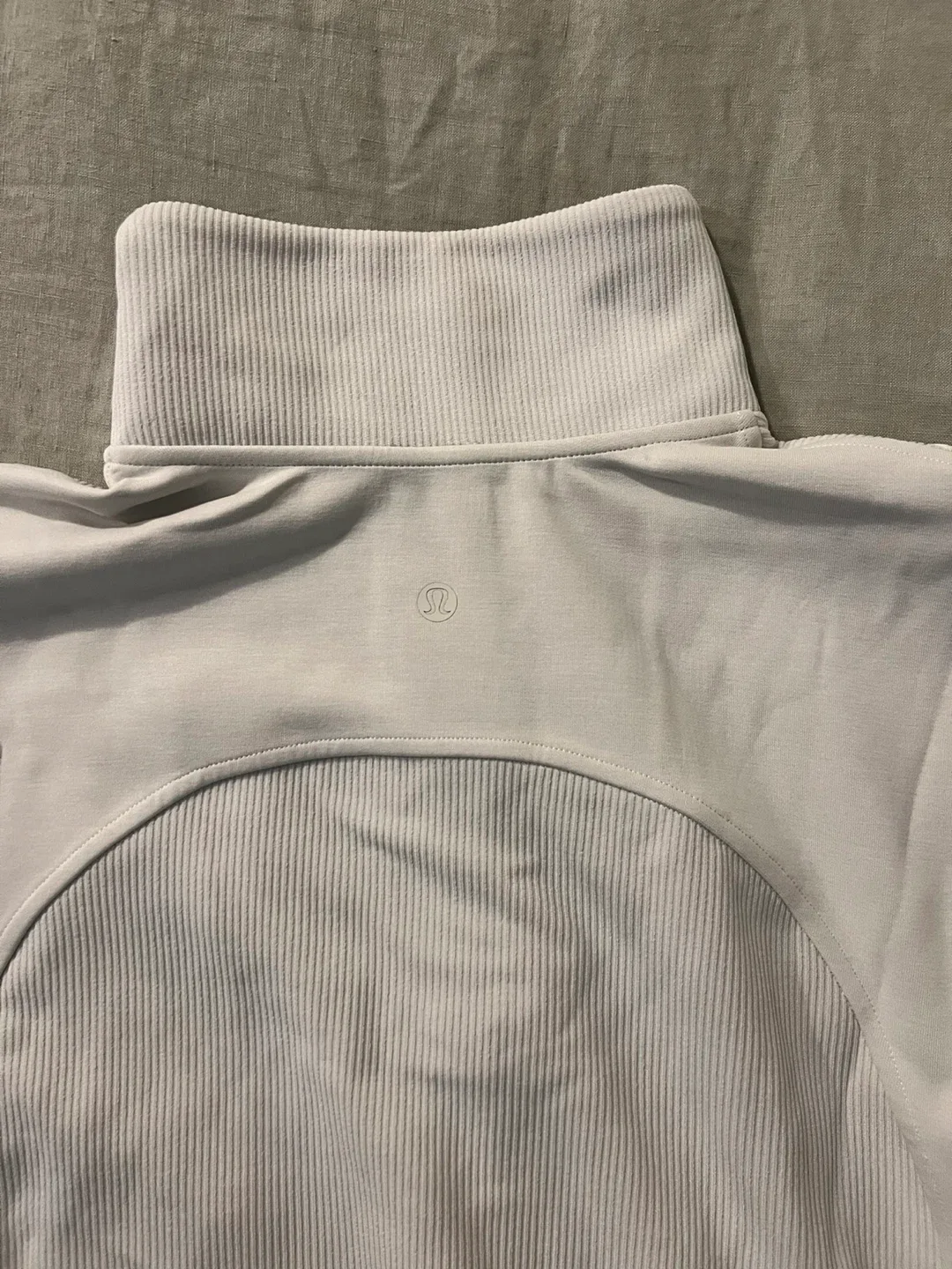 Lululemon Brushed Softstreme Ribbed Half Zip - size 6 image indicator(6)