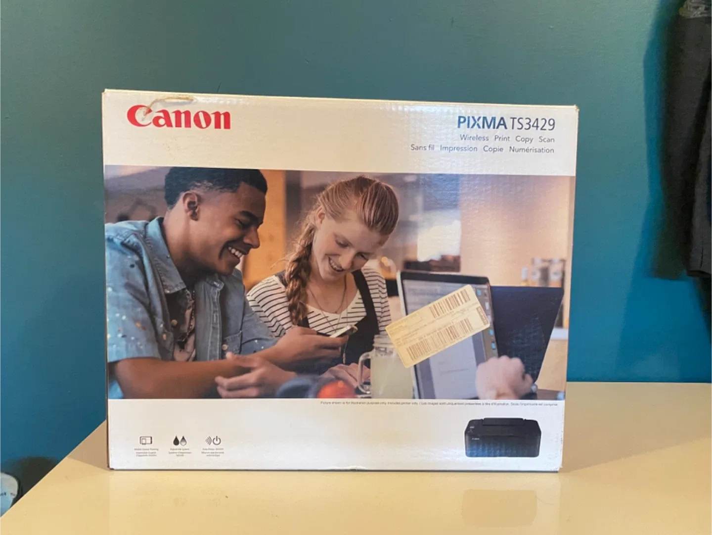Canon PIXMA TS3429 Wireless Printer - New in Box! thumbnail