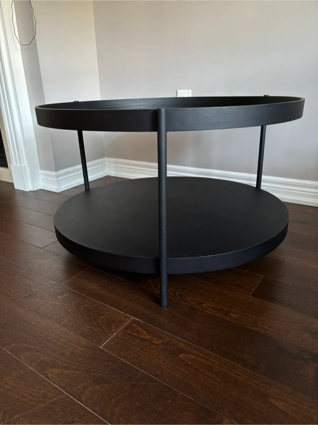 Round Black Coffee Table image indicator(3)