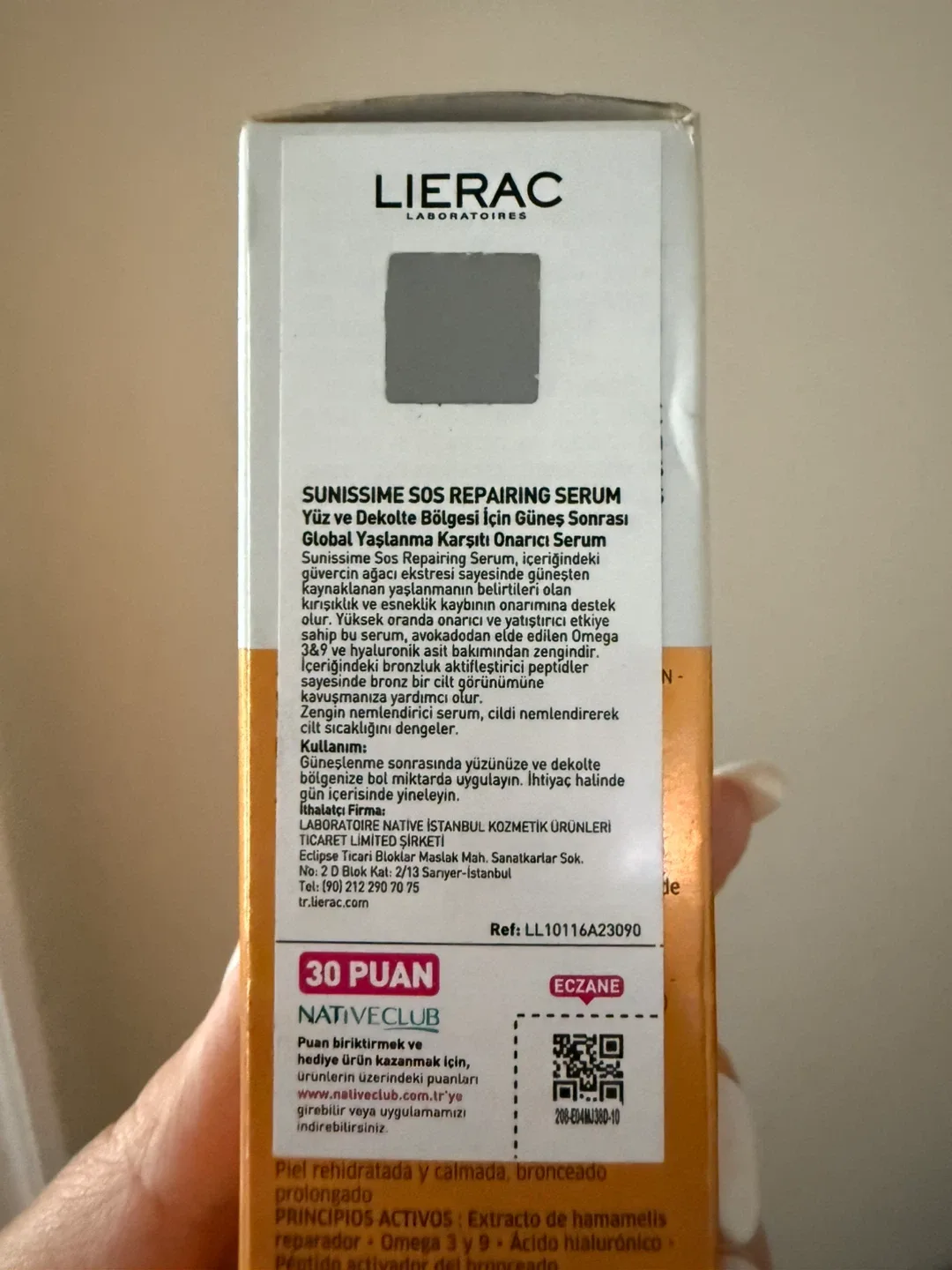 Lierac Sunissime Ultra-Repair Serum Global Anti-Aging image indicator(4)