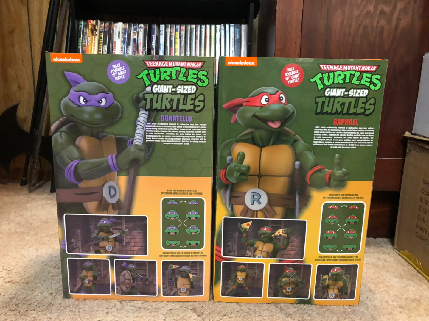 1/4 Giant Sized Raphael & Donatello Teenage Mutant Ninja Turtles - photo 5