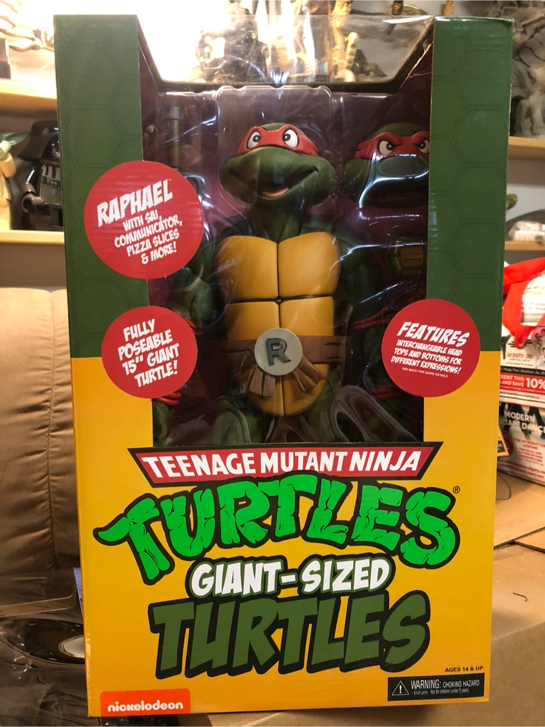 1/4 Giant Sized Raphael & Donatello Teenage Mutant Ninja Turtles - photo 2