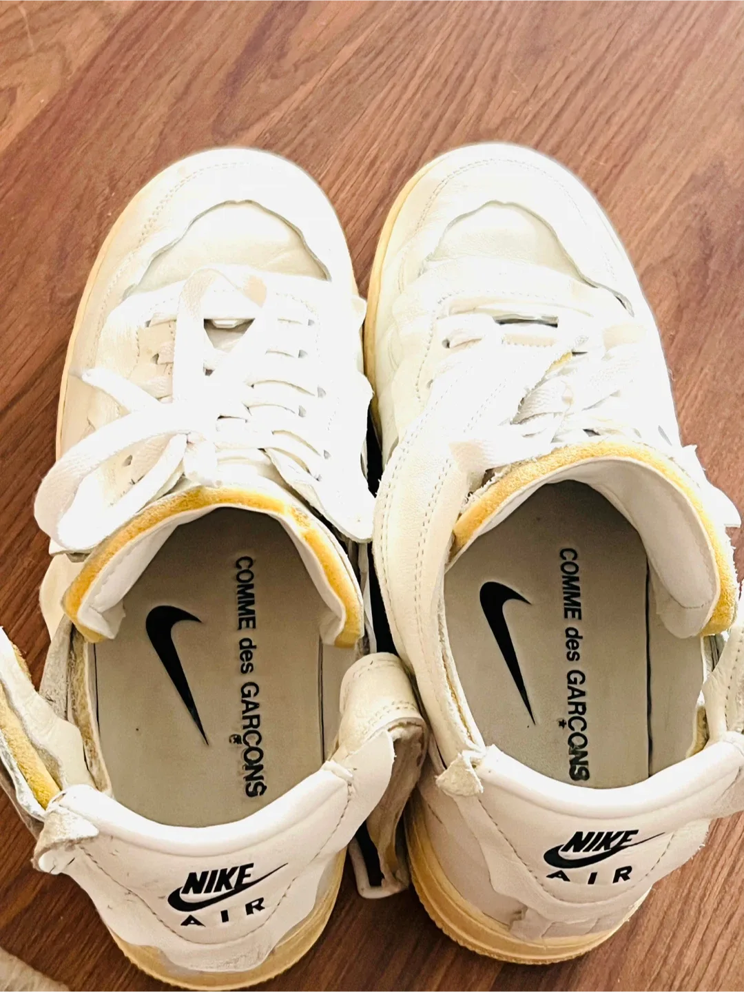 Comme des Garçons x Nike Air Force 1 Mid - White image indicator(4)