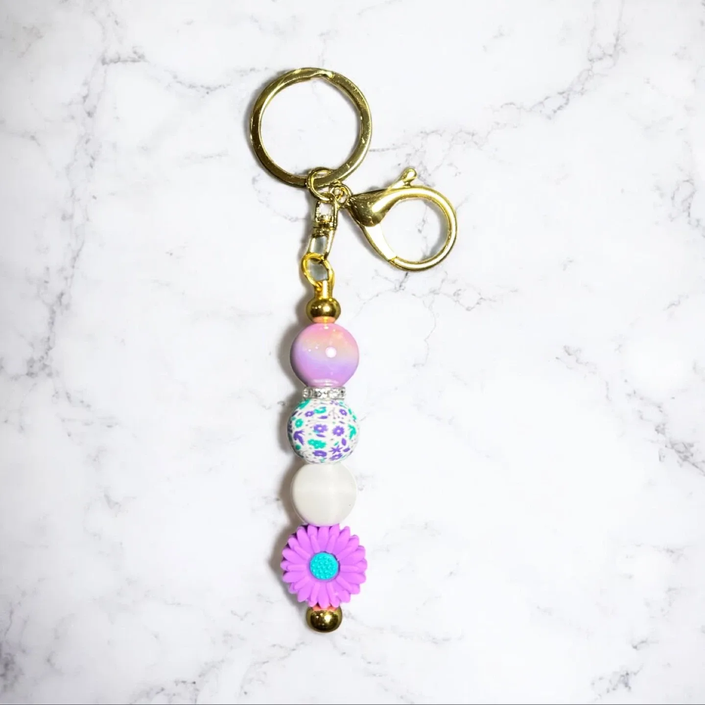 Handmade Beaded Keychains - Cute Designs! image indicator(6)