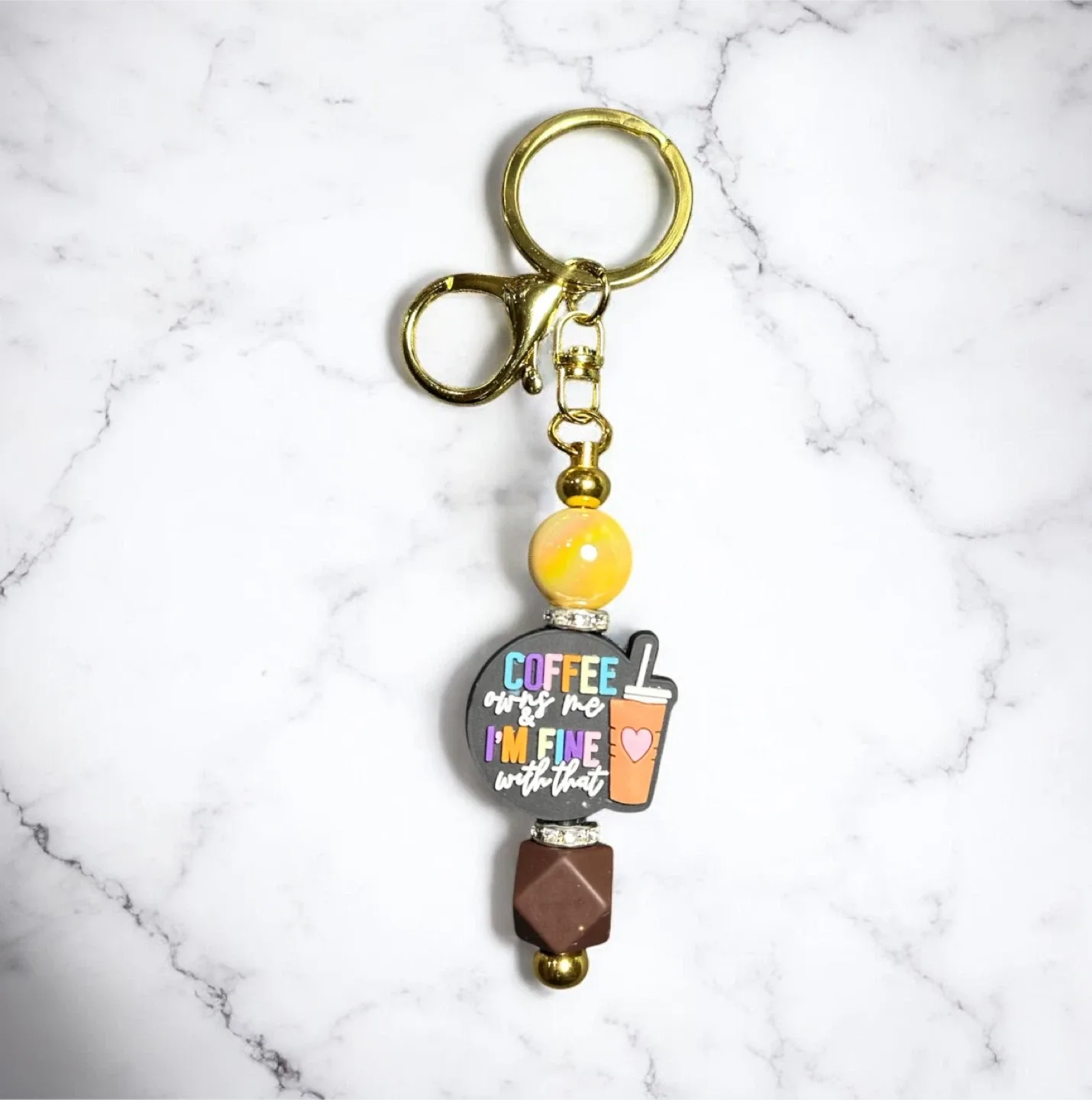 Handmade Beaded Keychains - Cute Designs! image indicator(5)