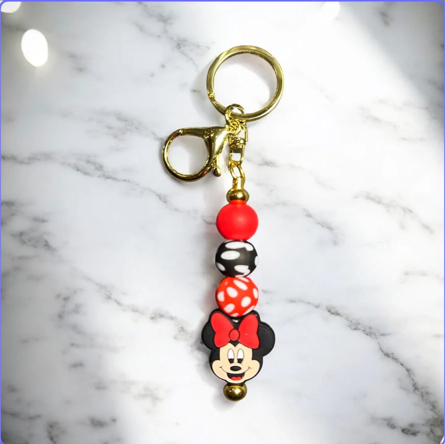 Handmade Beaded Keychains - Cute Designs! image indicator(9)
