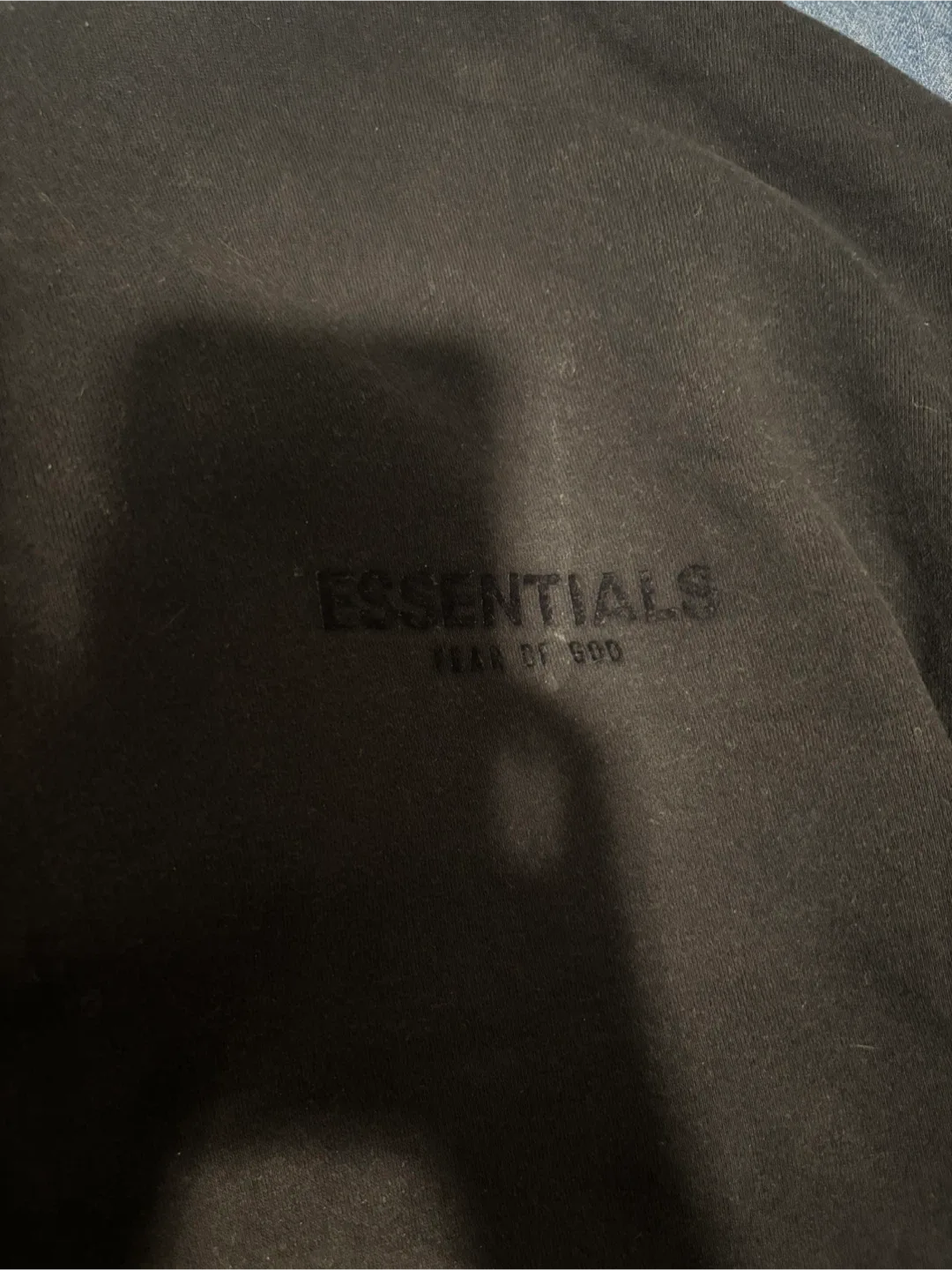 Essentials Fear of God Black Hoodie image indicator(4)
