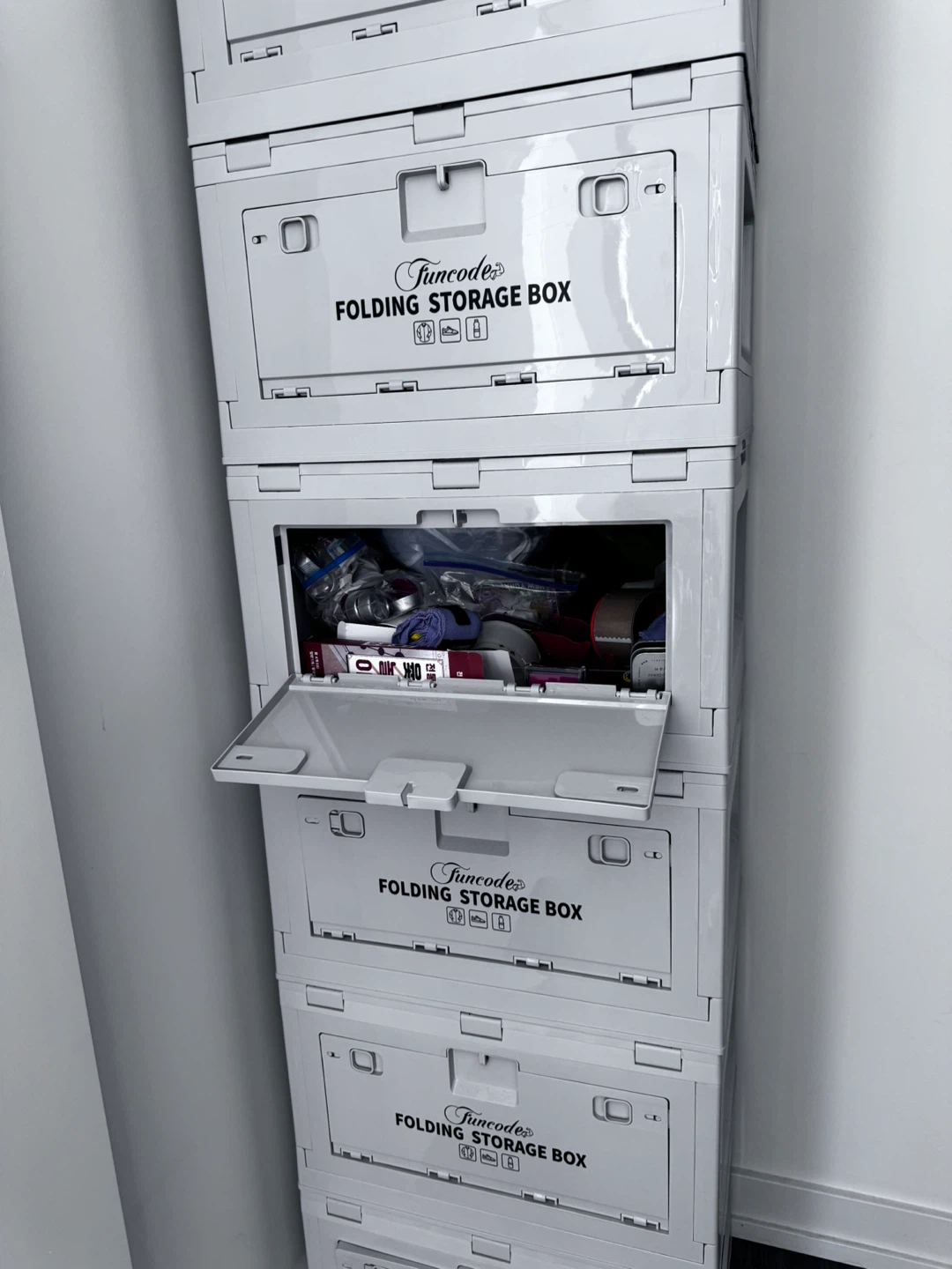 Funcodec Folding Storage Box - 50L Capacity - photo 2