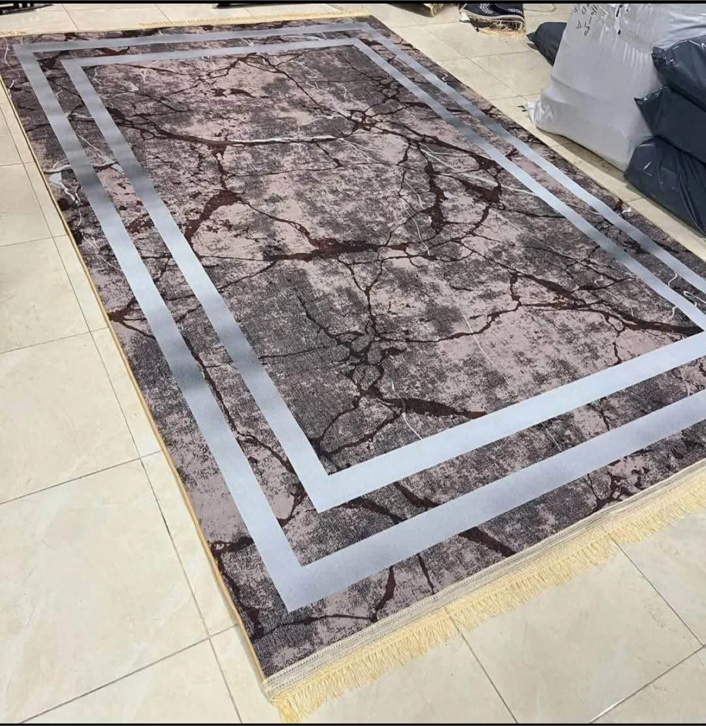 Area Rug 5.2x7.5ft 3D Design Non-Slip Machine Washable Foldable thumbnail