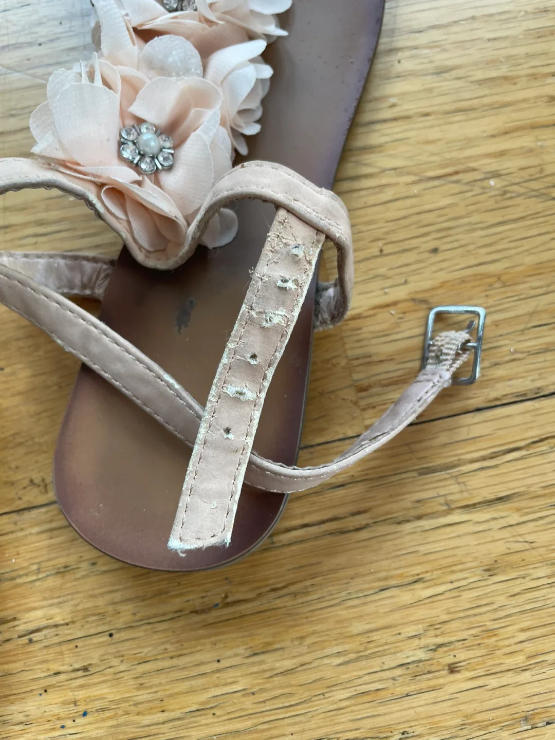 Pink Flower Sandals image indicator(2)