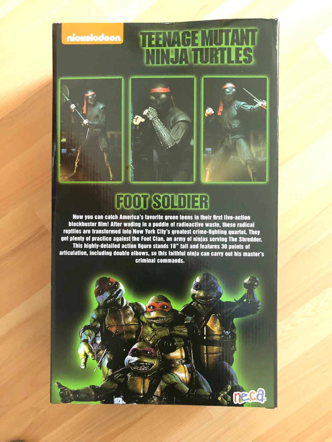 Neca 1/4 Giant Sized Foot Soldier Teenage Mutant Ninja Turtles - photo 2