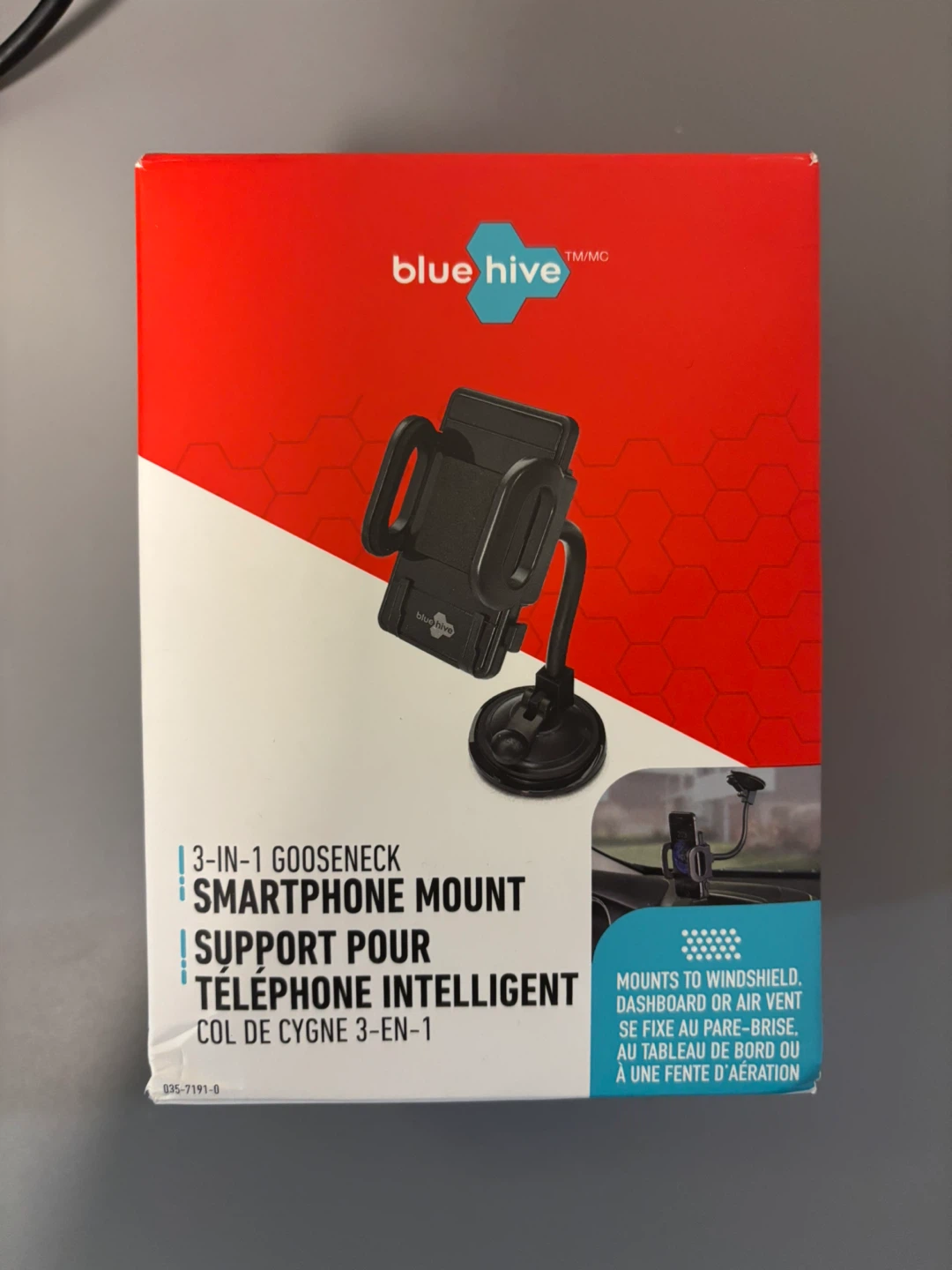 Blue Hive 3-in-1 Gooseneck Smartphone Mount - New