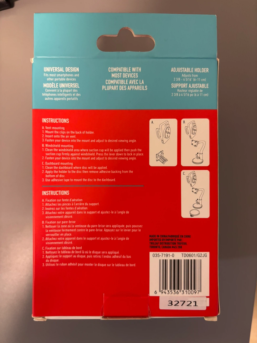 Blue Hive 3-in-1 Gooseneck Smartphone Mount - New - photo 2
