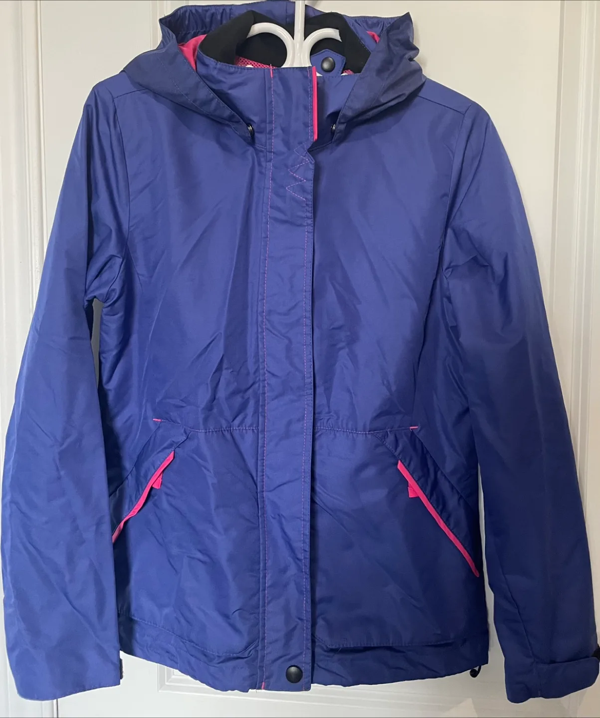 Kids hooded lightweight jacket