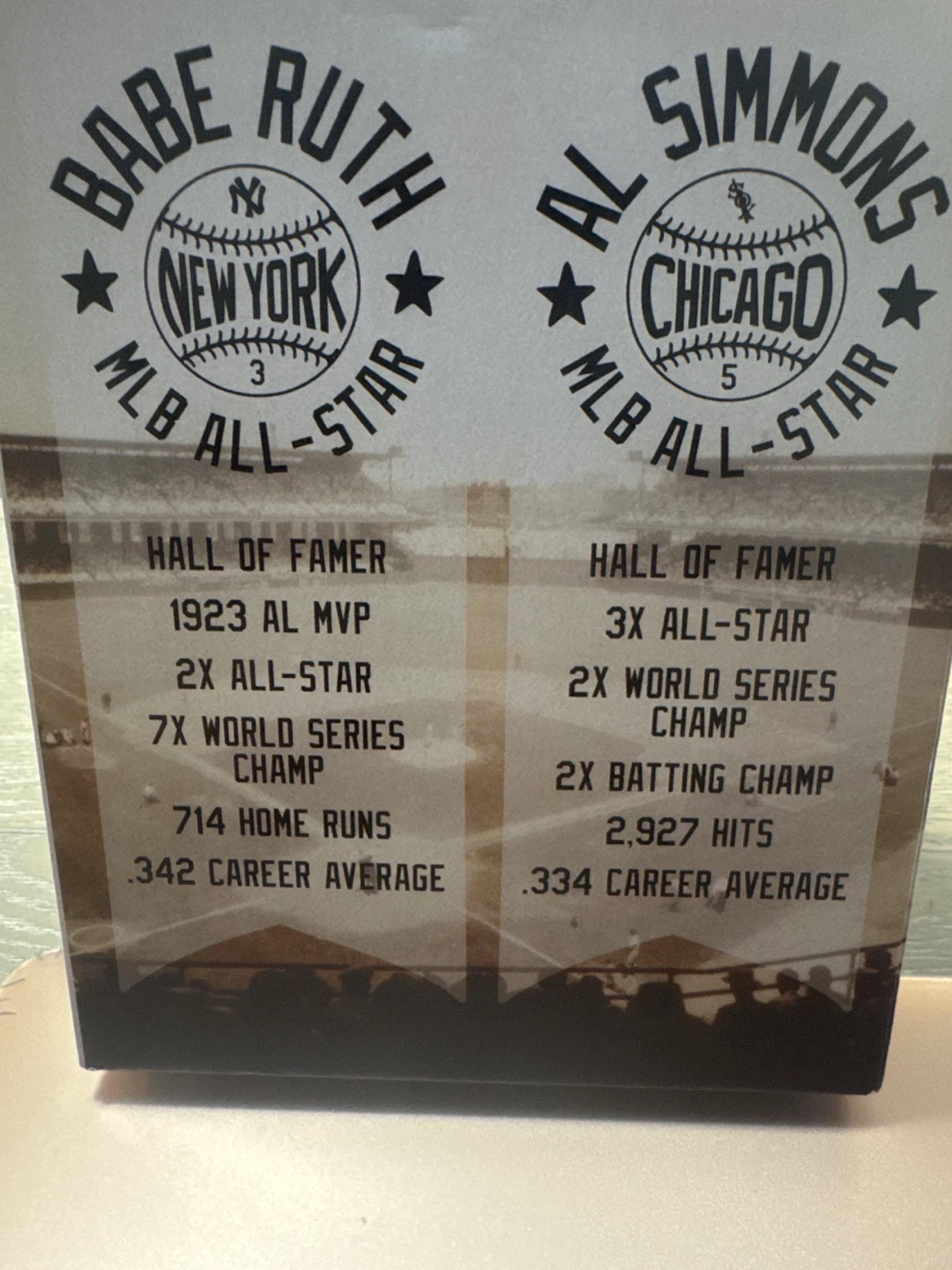 Babe Ruth & Al Simmons Figurine - Rush - photo 3