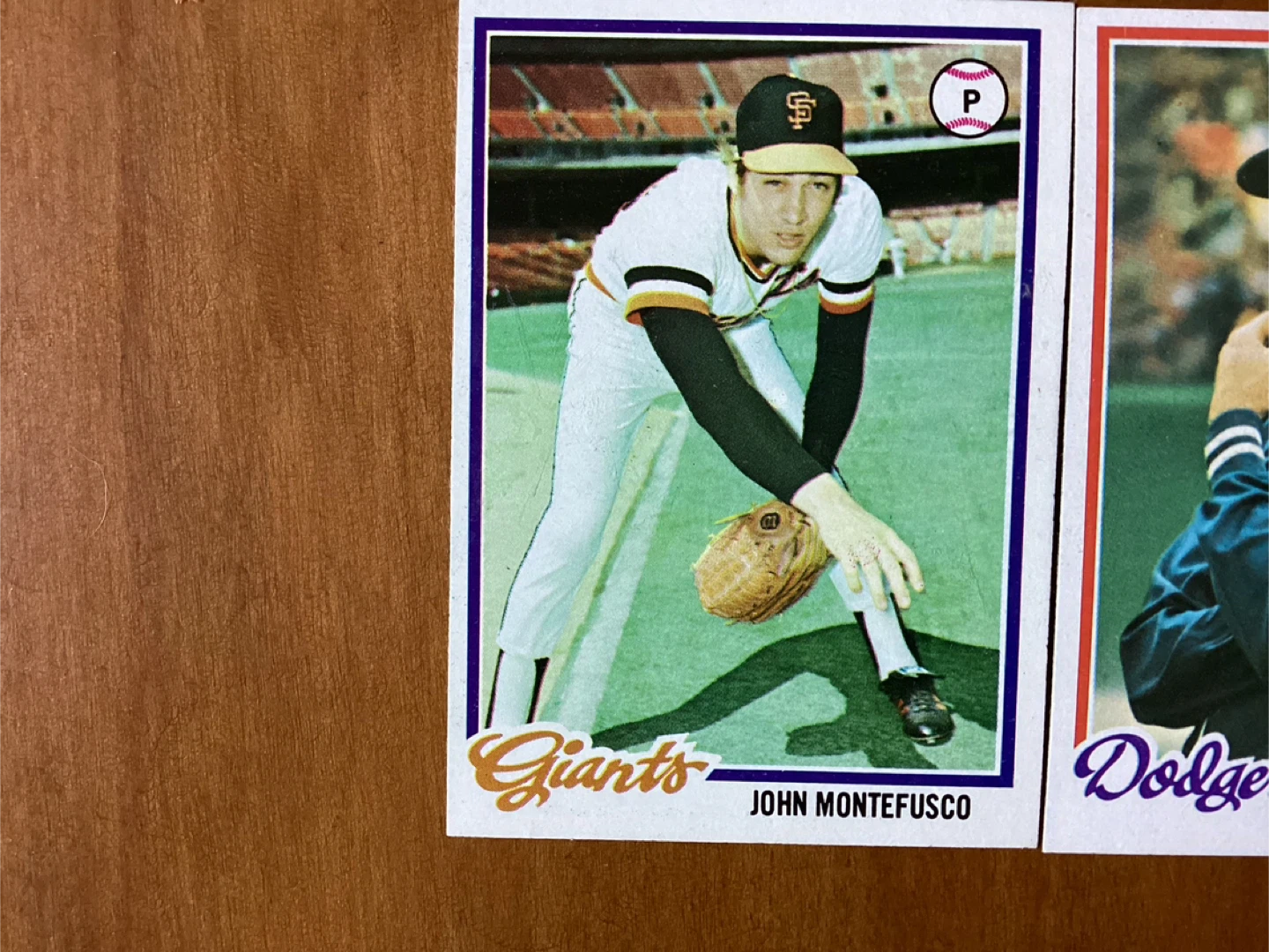 2. 1978 TOPPS MAJOR LEAGUE BASEBALL Cards #’s 142 & 145 - photo 2