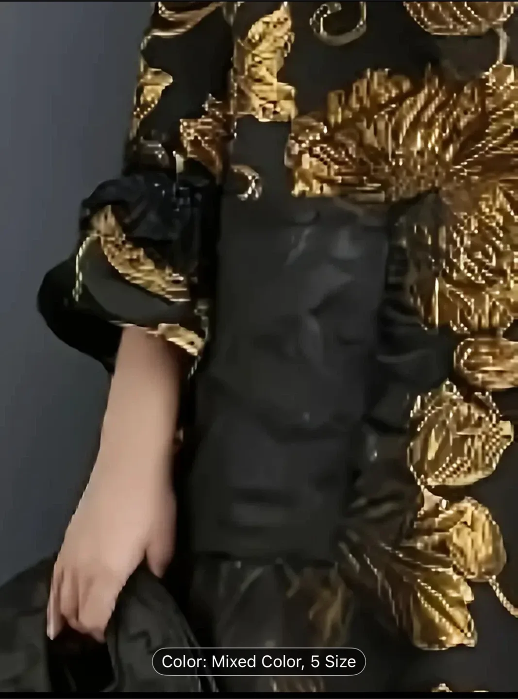 Floral Print Dress - Mixed Colour, Size 5 image indicator(5)