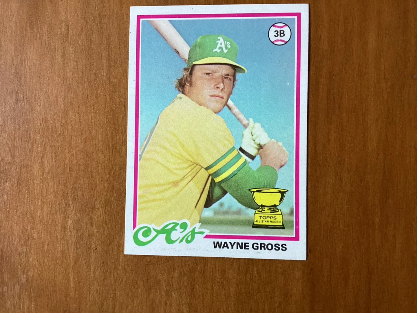1978 TOPPS MAJOR LEAGUE BASEBALL WAYNE GROSS Rookie Card #139 thumbnail