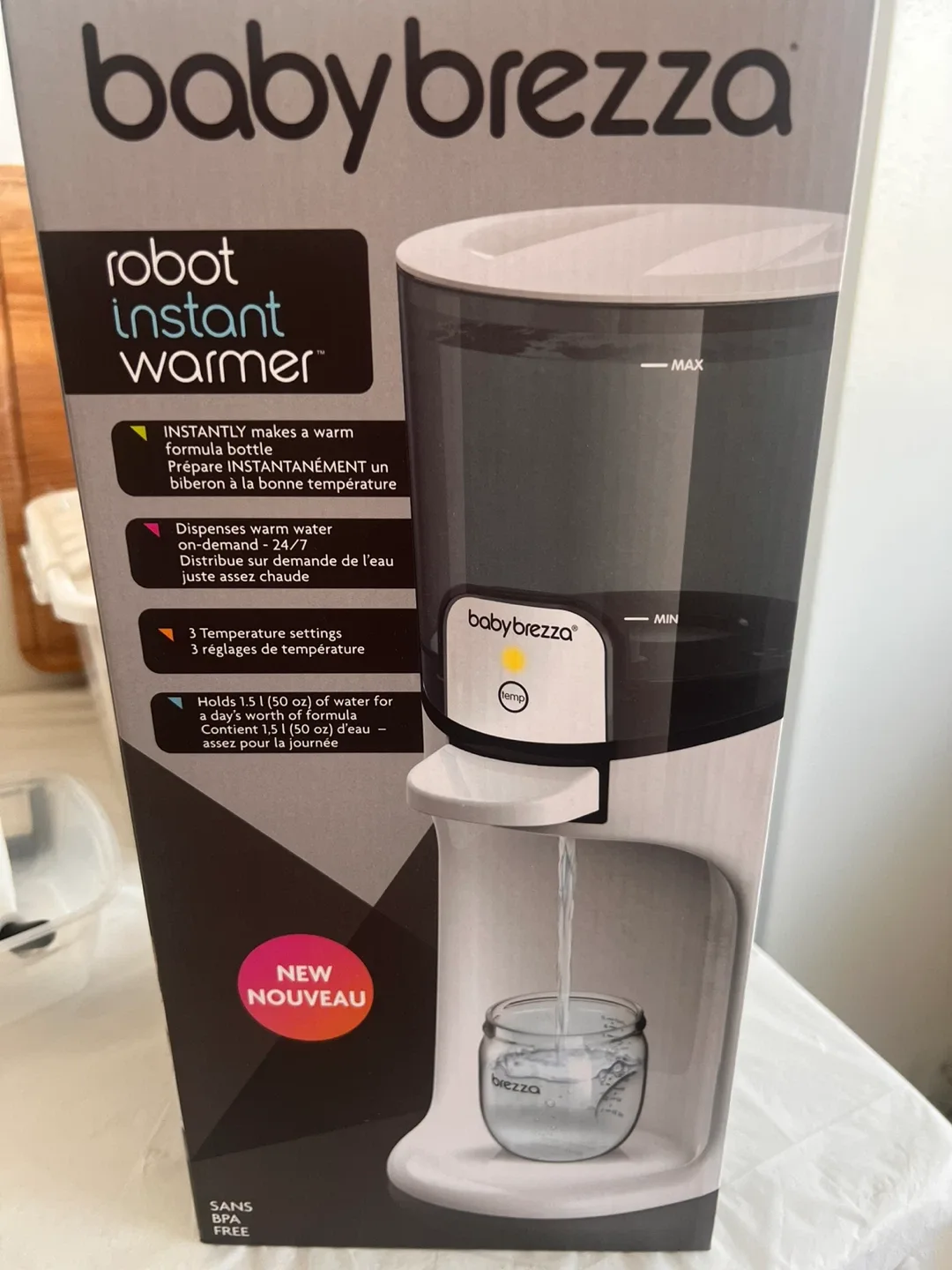 New Baby Brezza Robot Instant Warmer thumbnail