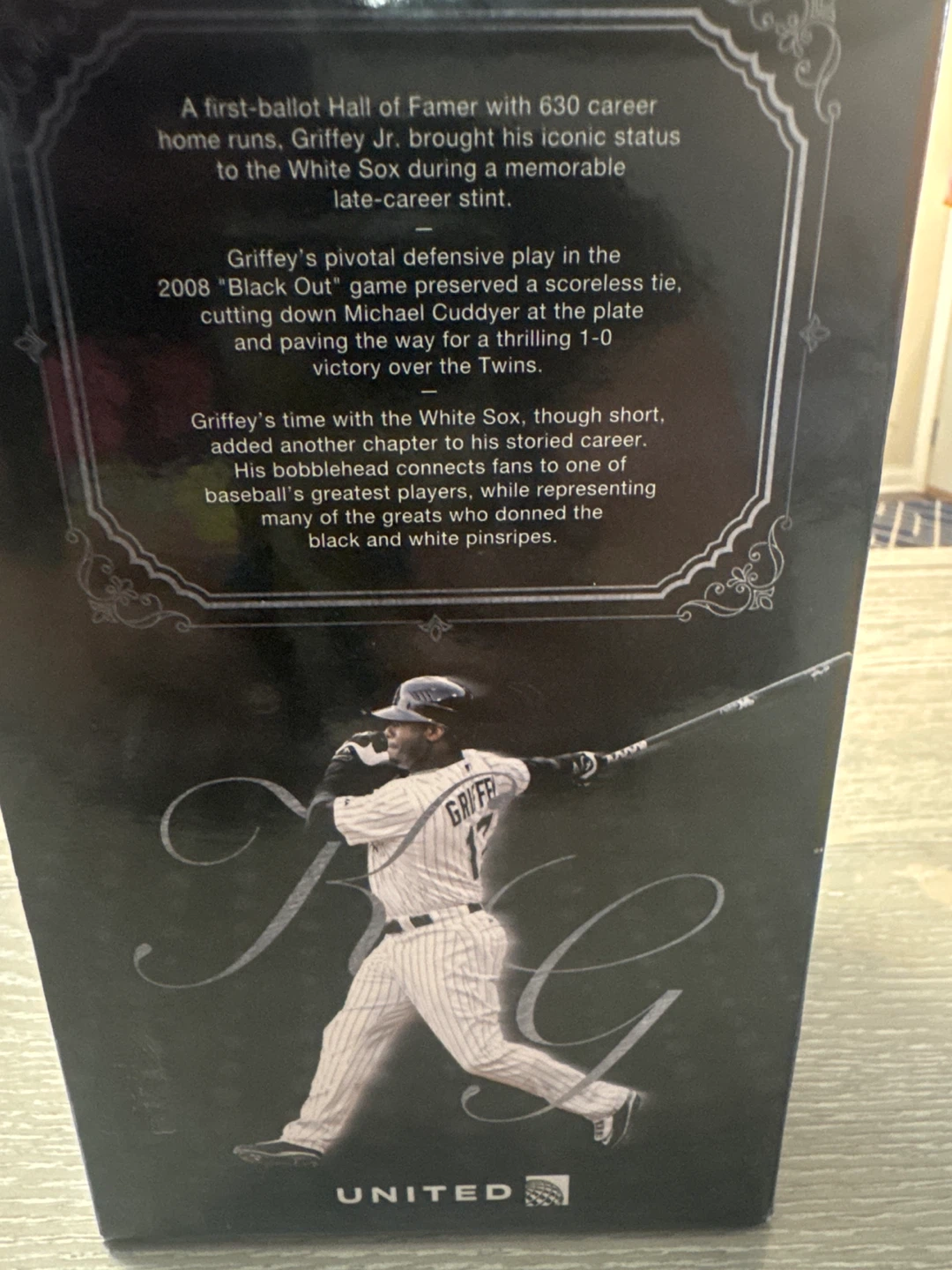 Ken Griffey Jr. White Sox Bobblehead - Sunday Collector's Series - photo 3