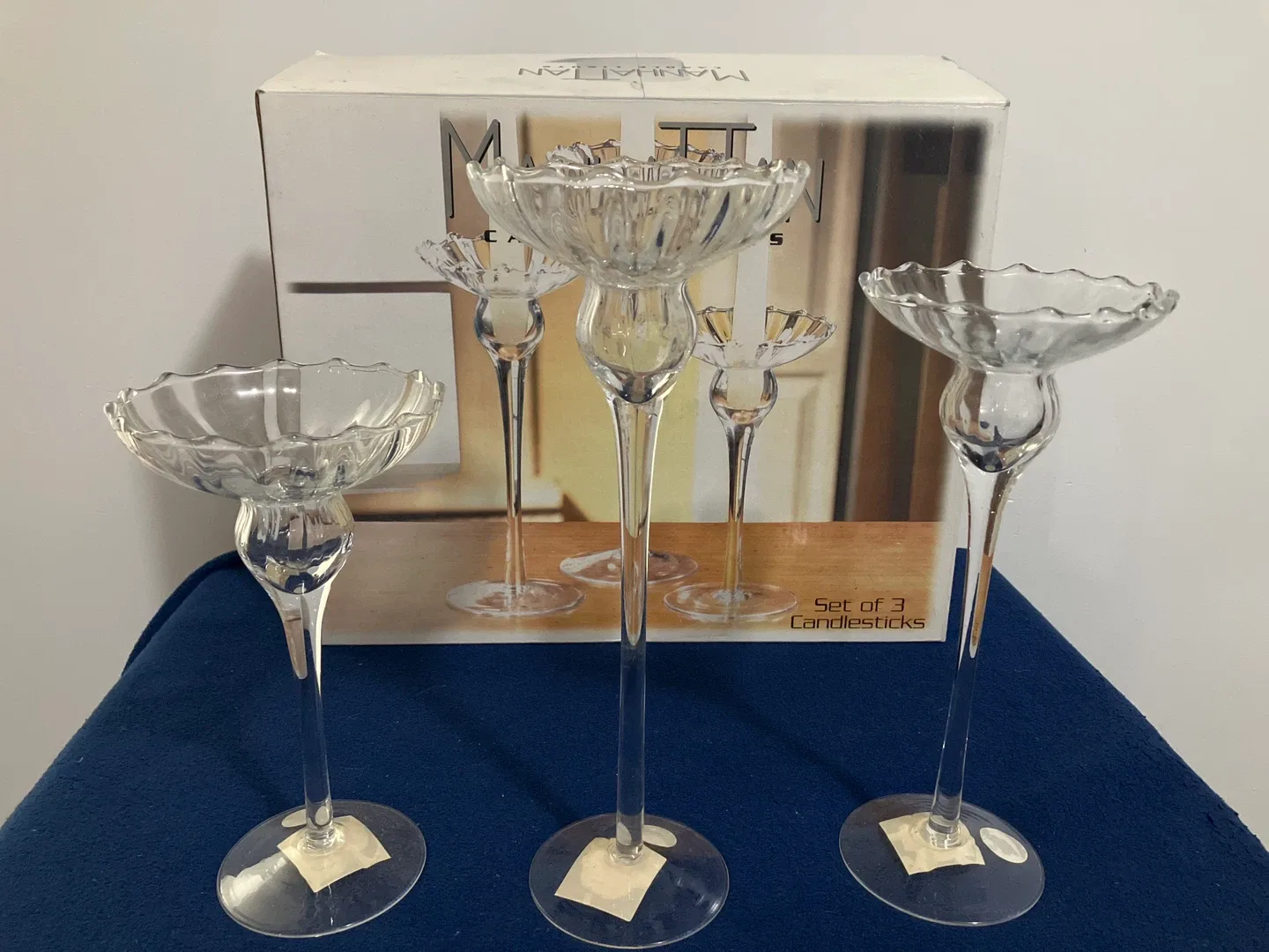 Manhattan Candle Lights, Set of 3 Candlesticks image indicator(2)