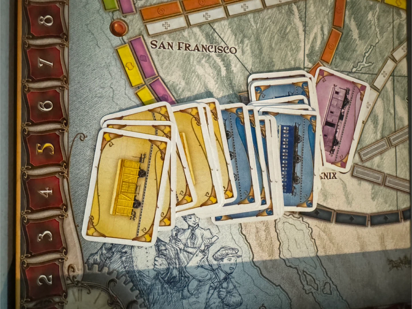 Ticket to Ride Board Game - photo 3