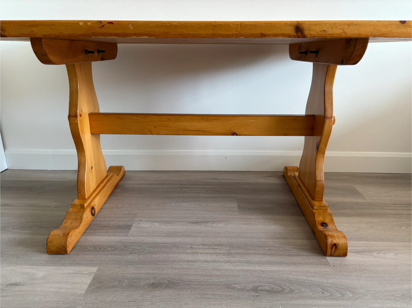 Solid wood dining table - photo 3