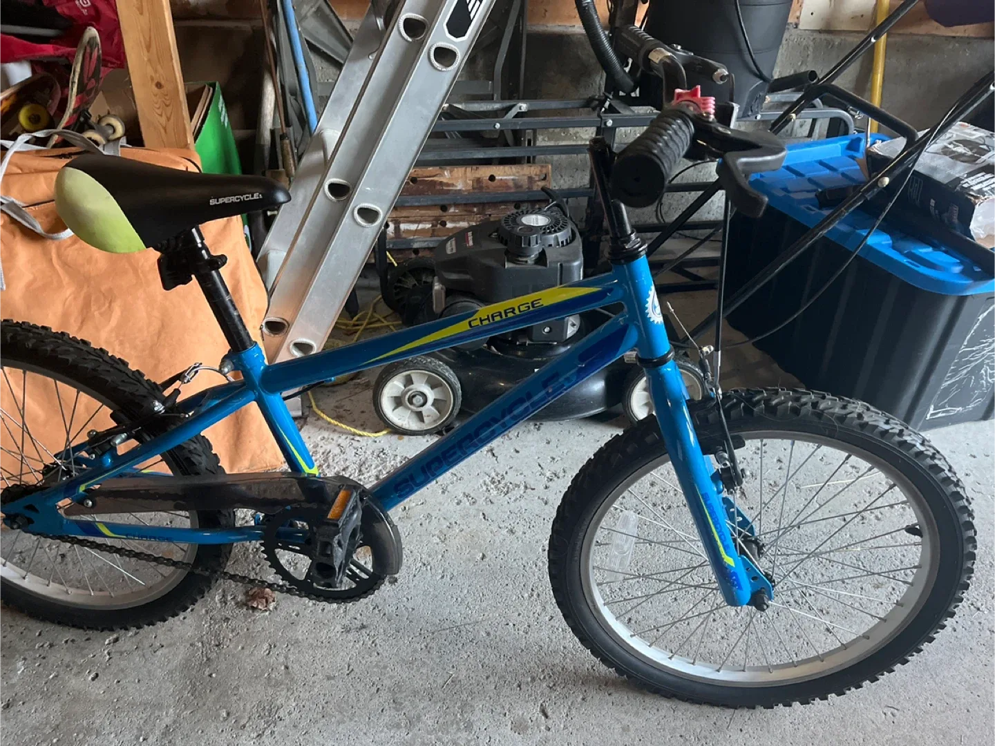 Supercycle Charge Blue Kids Bike thumbnail